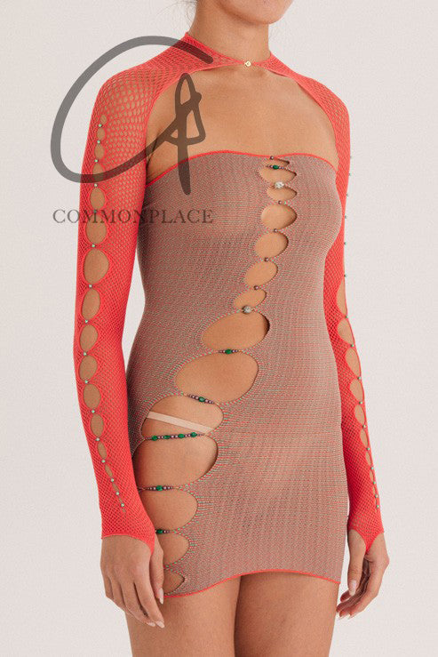 RUI Mesh Sleeve RSS22JW01 Blaze Orange